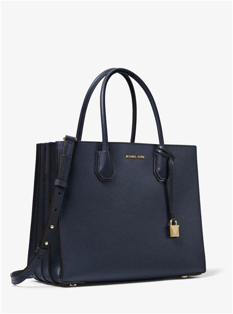 michael michael kors mercer large top zip tote|Michael Kors large mercer handbag.